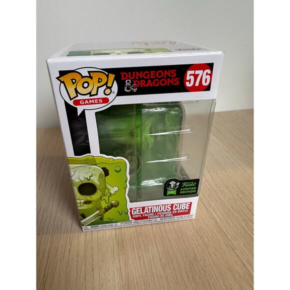 Funko Pop Dungeons & Dragons Gelatinous Cube #576 Limited Edition - Picture 1 of 5